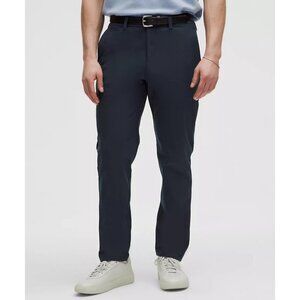Lululemon Athletica ABC Classic-Fit Trouser Men’s Size 34 Warpstreme Pants Navy